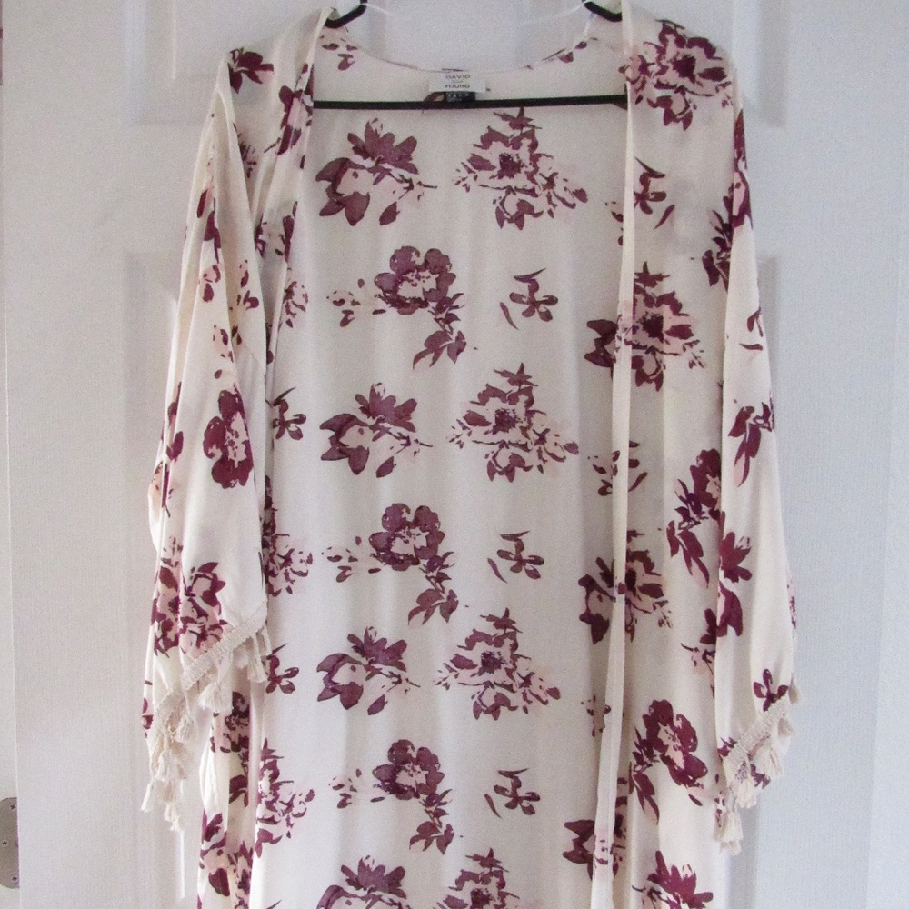 New Floral Duster, Never Worn!